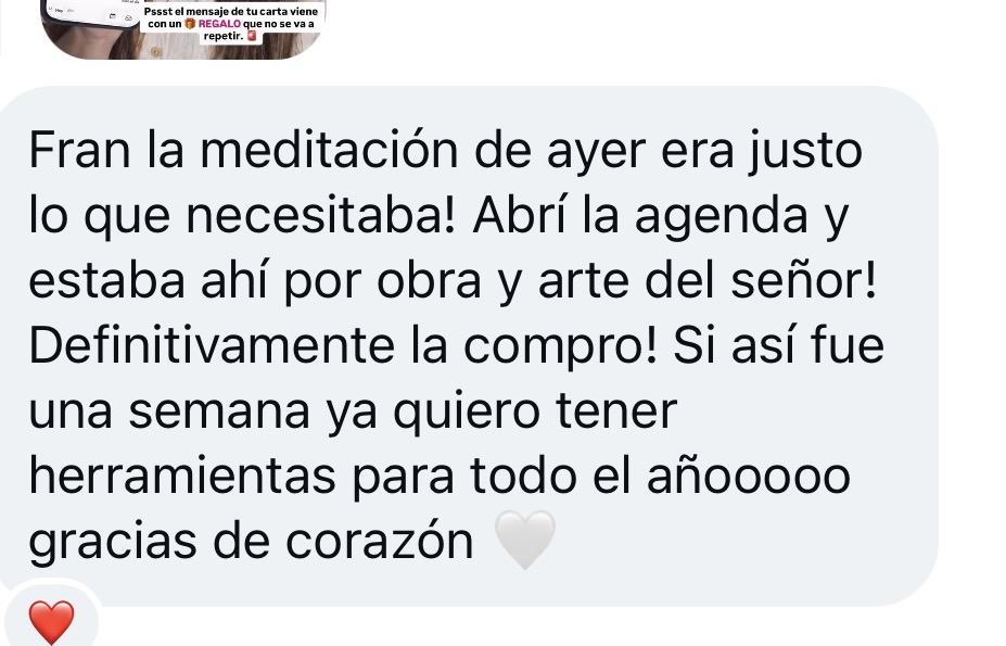 Testimonio WhatsApp